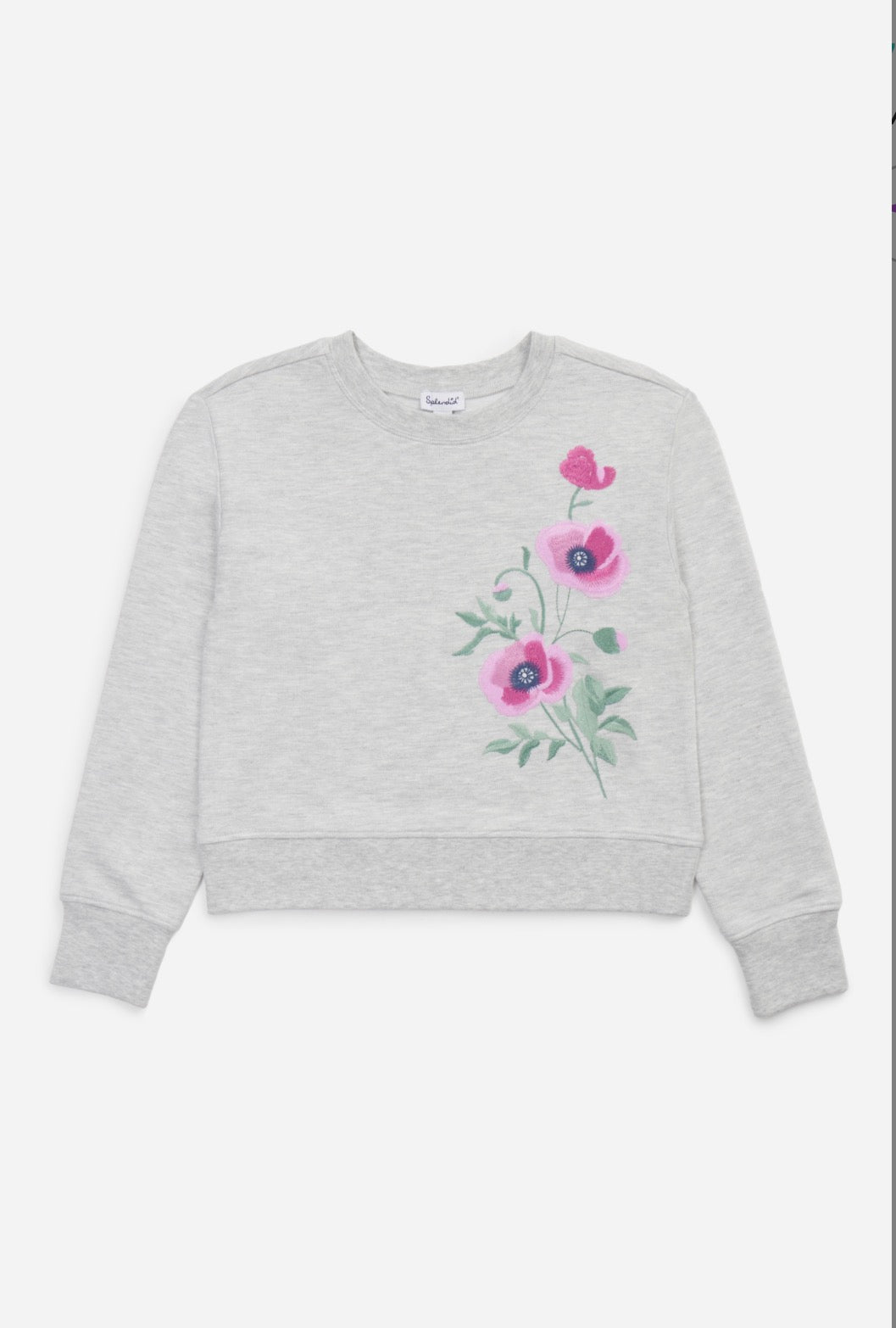 Sage Flower Sweatshirt