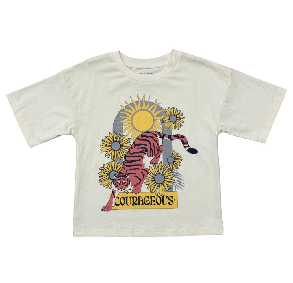 Courageous Screen Print Tee