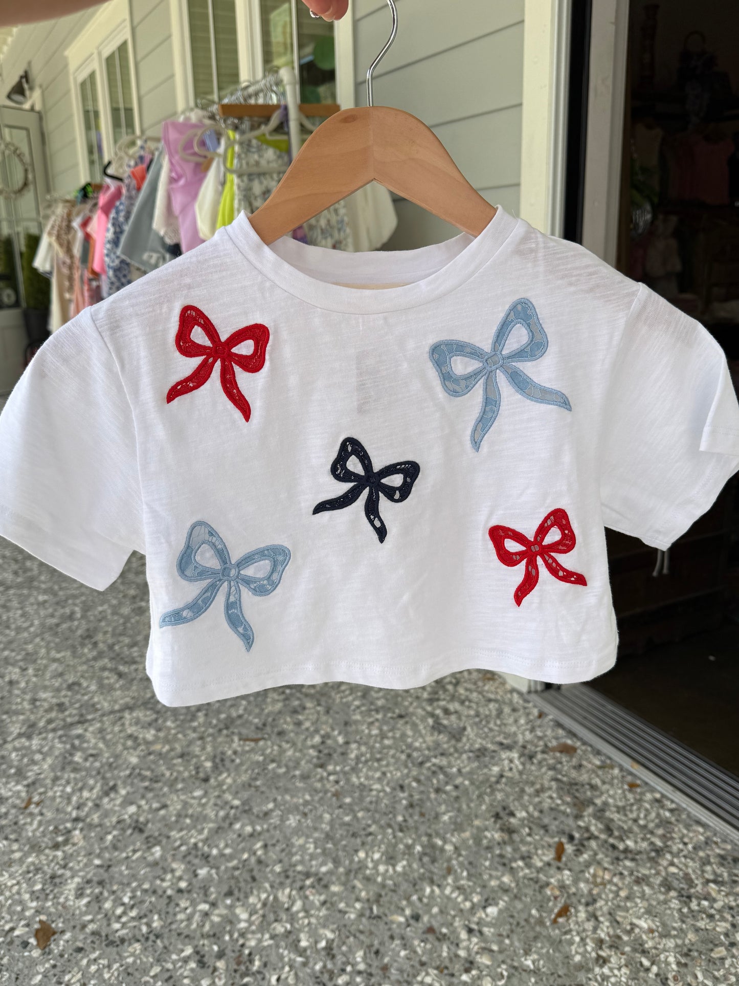 Red White & Blue Bows