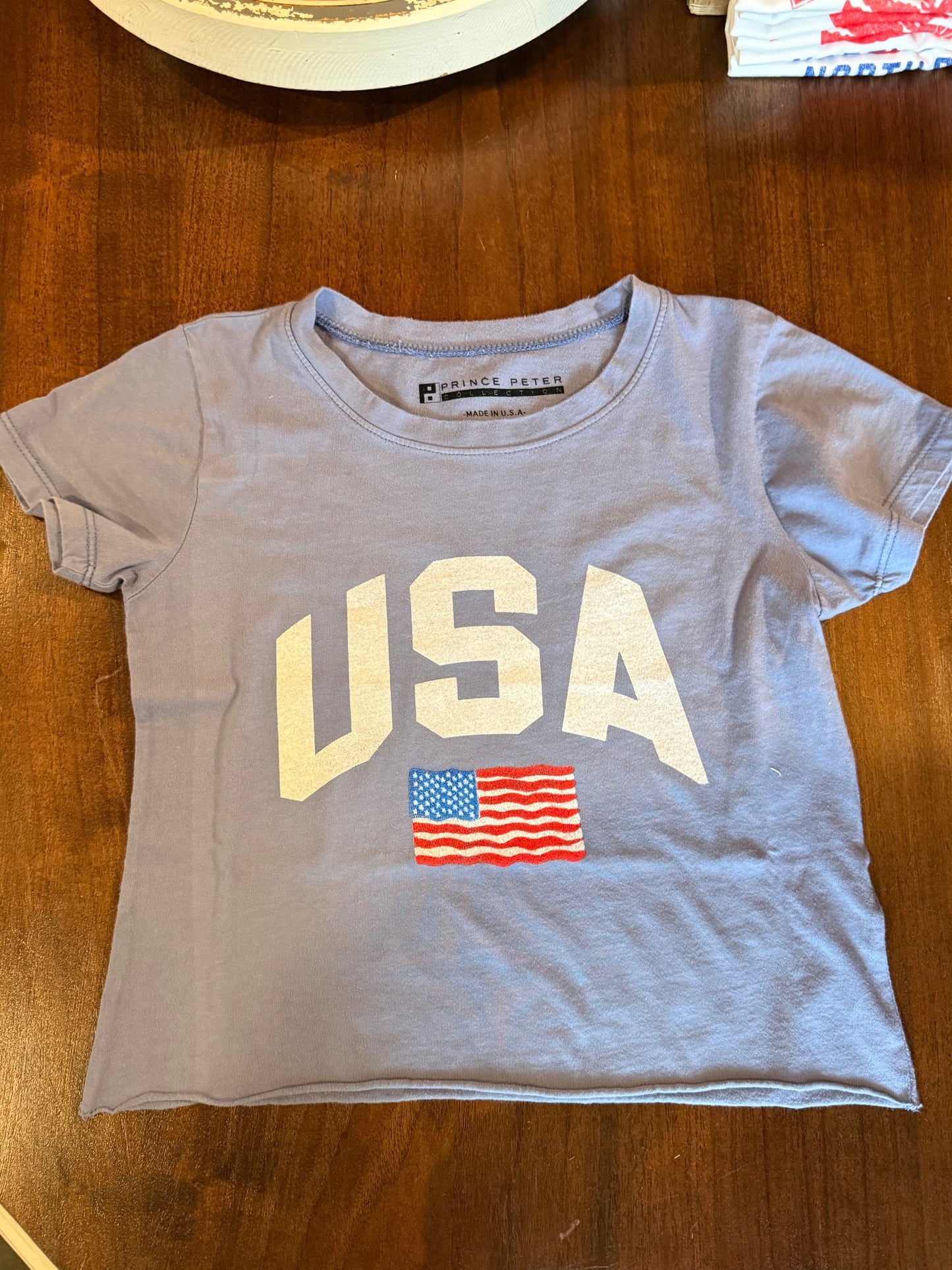USA Flag Blue Tee