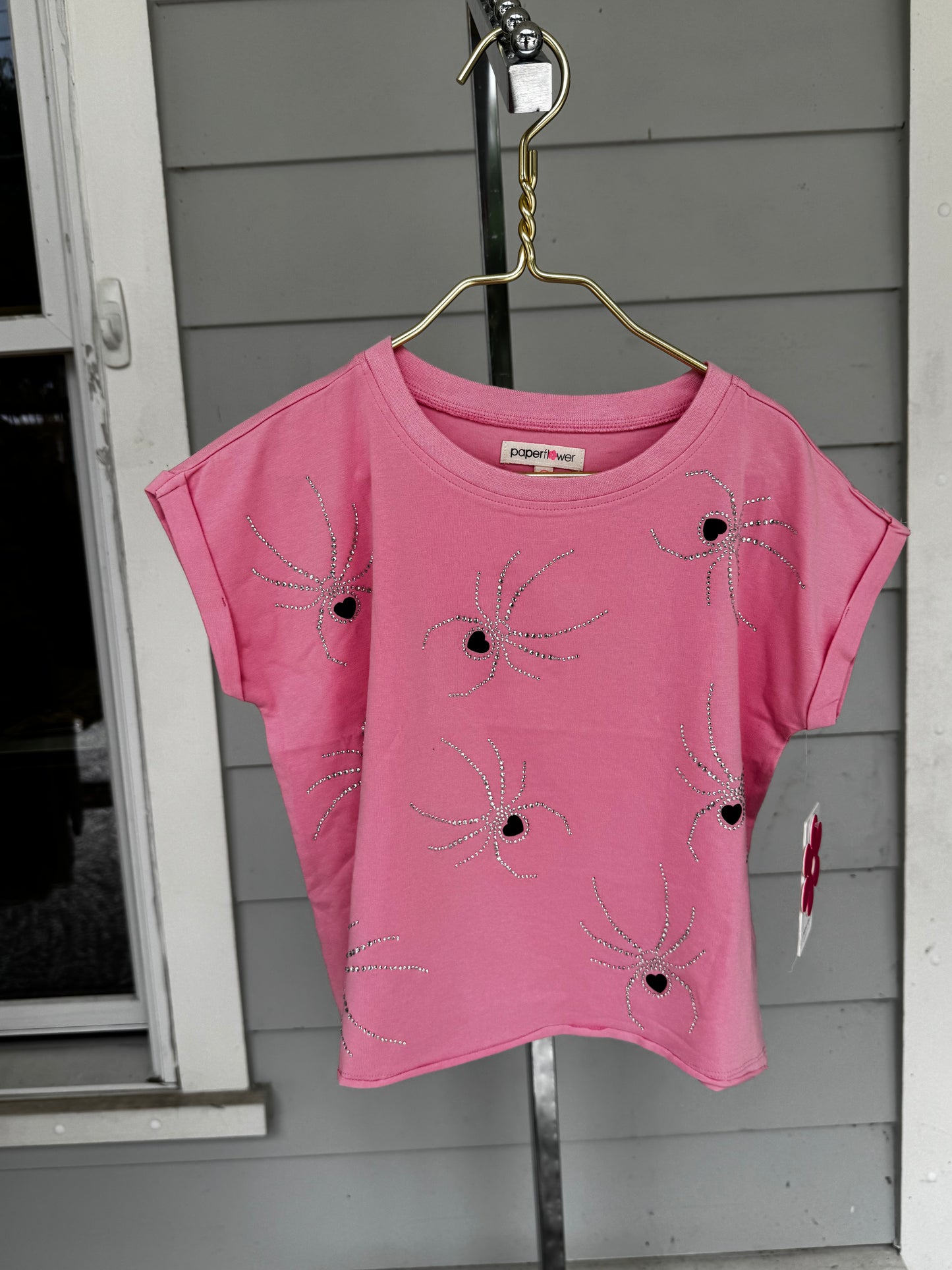 Rhinestone Spiders Tee