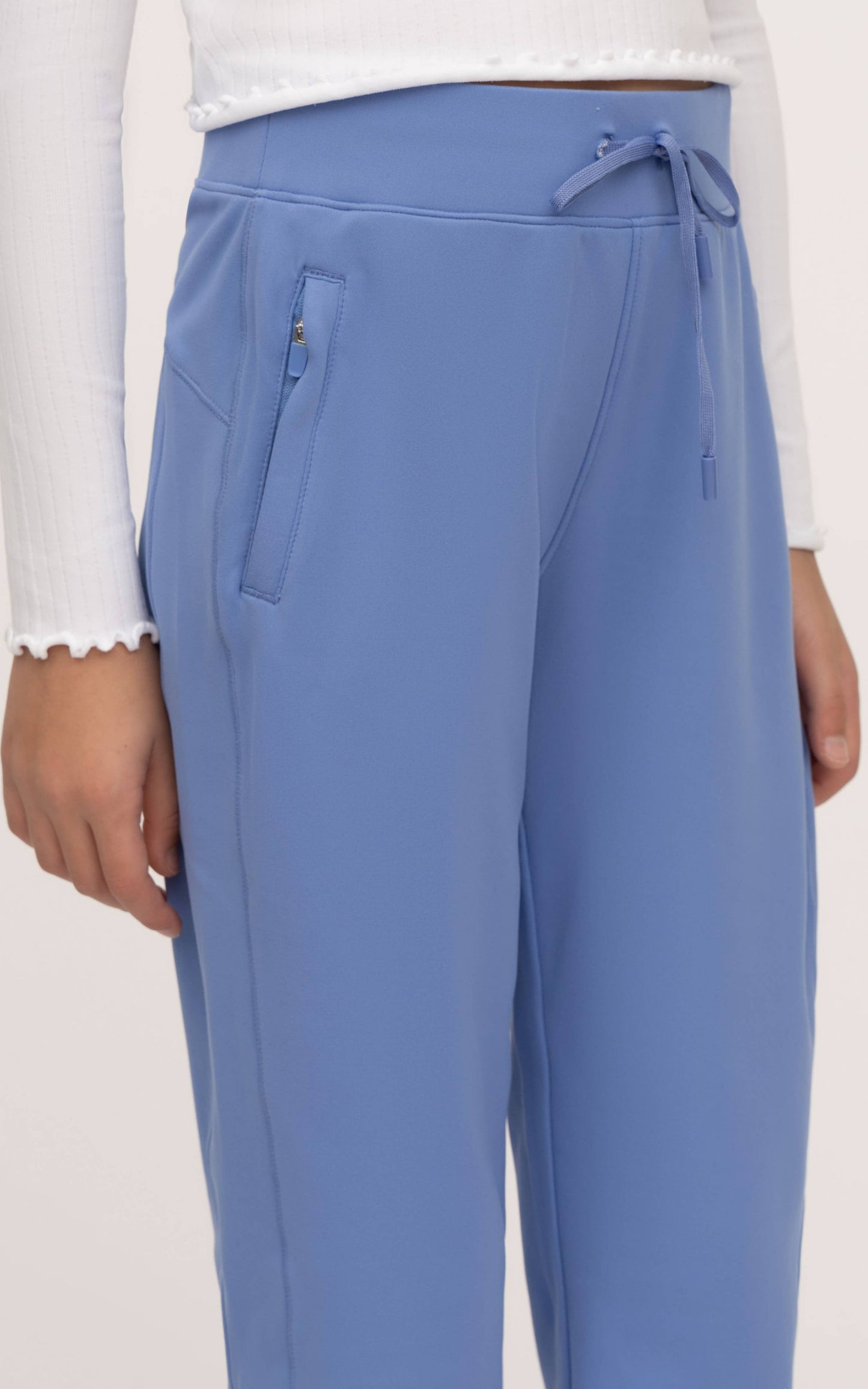 Girls Lux Size Pocket Jogger with Drawstring