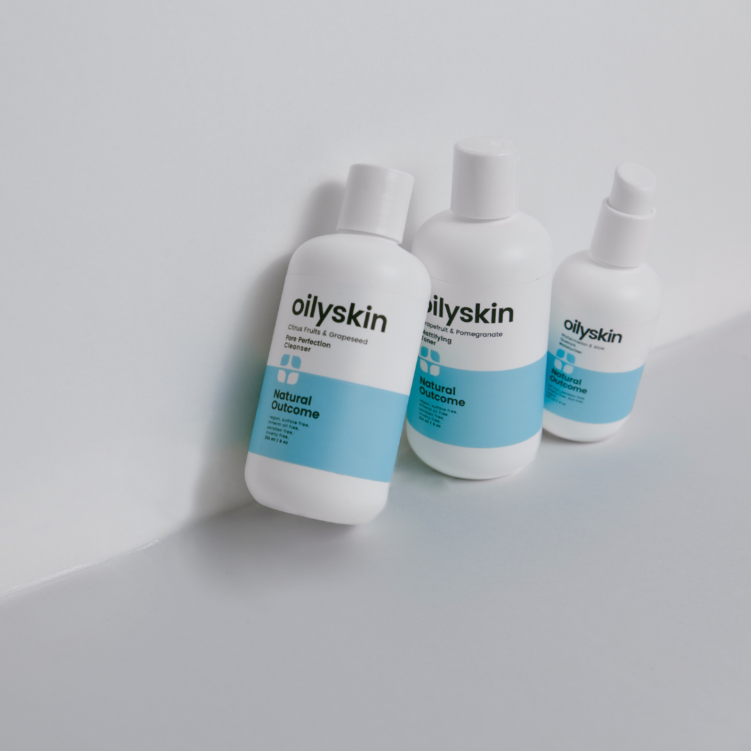 Oily Skin 3 Step Oil Control Kit