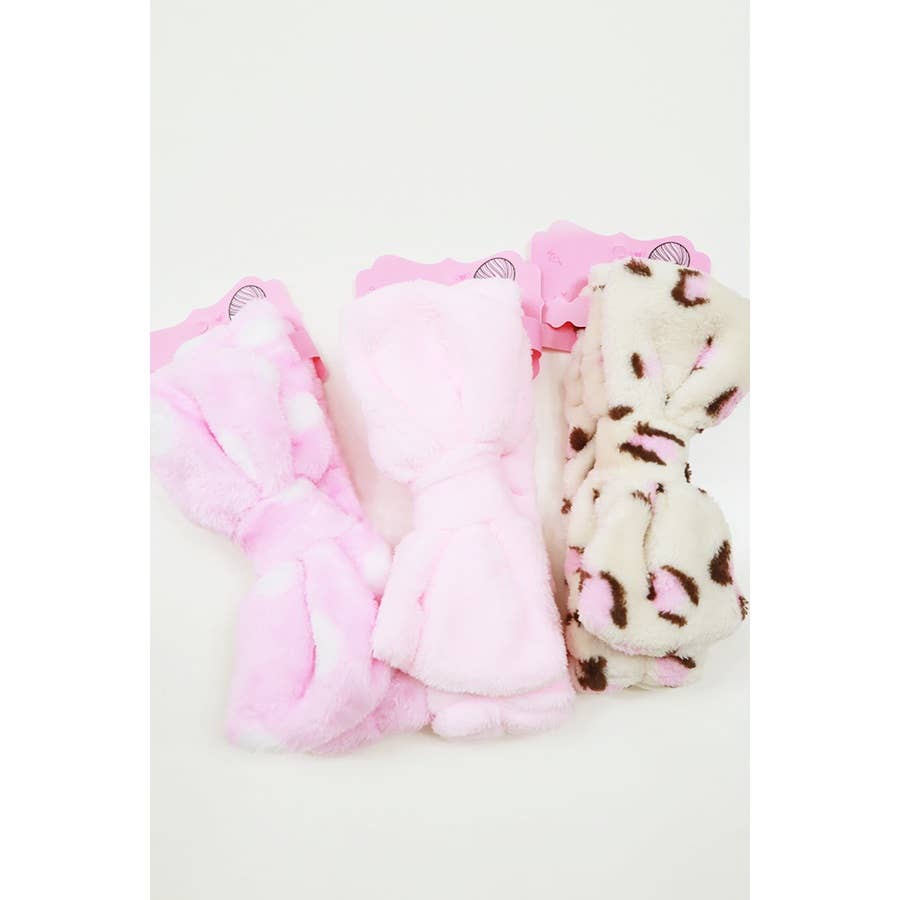 Mix Design Beauty Spa Bow Headband