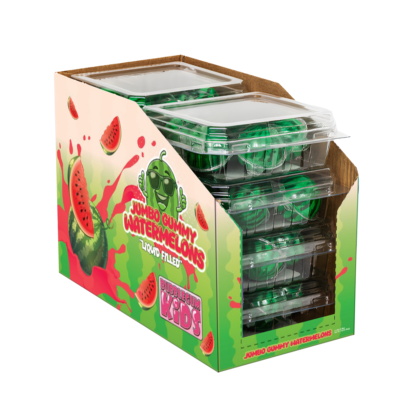 Filled Watermelon Gummy Candy