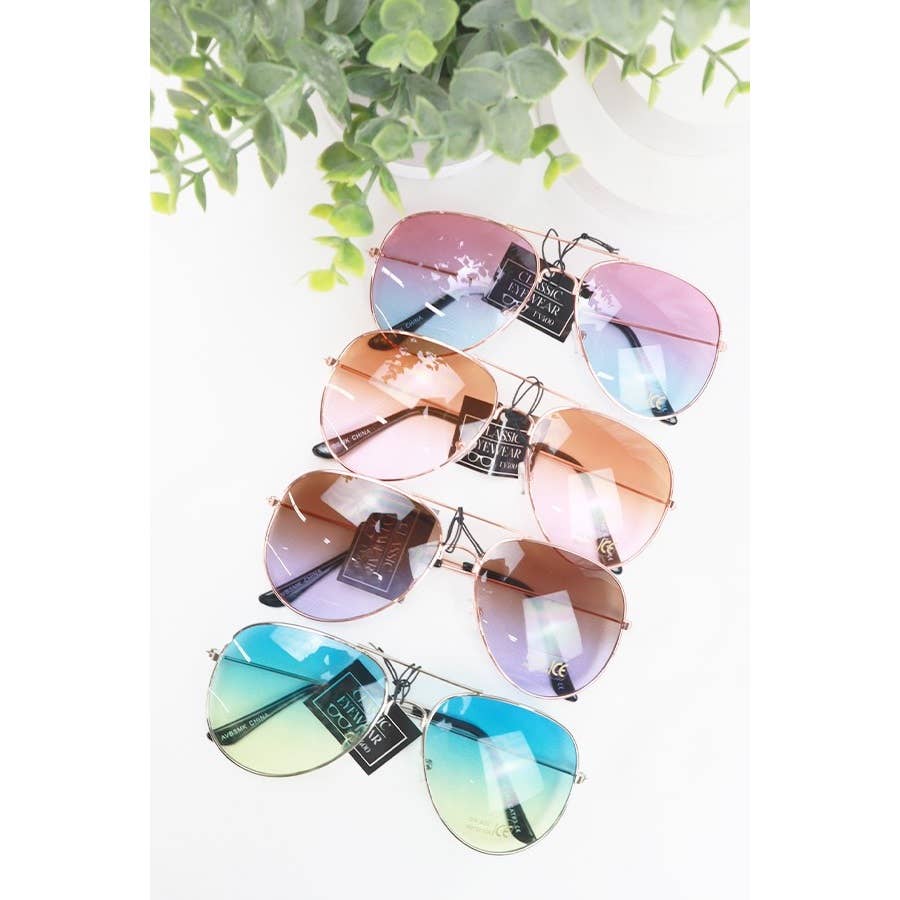 Fashion Aviator Sunglasses