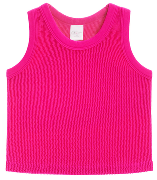 Smocking Sleeveless Tank