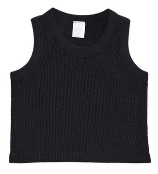 Smocking Sleeveless Tank