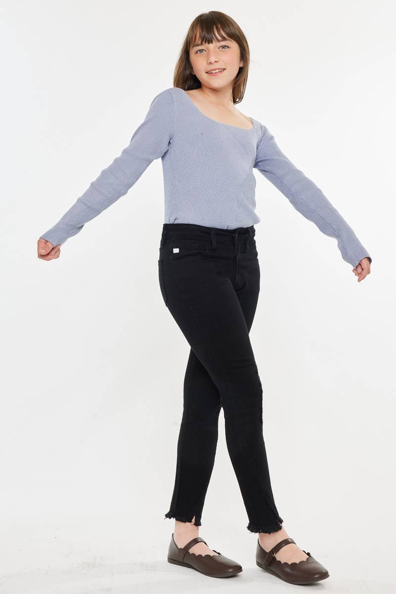 Black High Rise Skinny