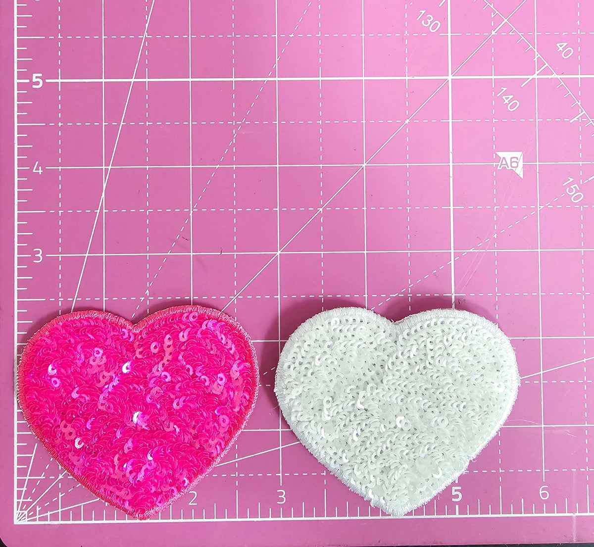 Sequin Heart patch
