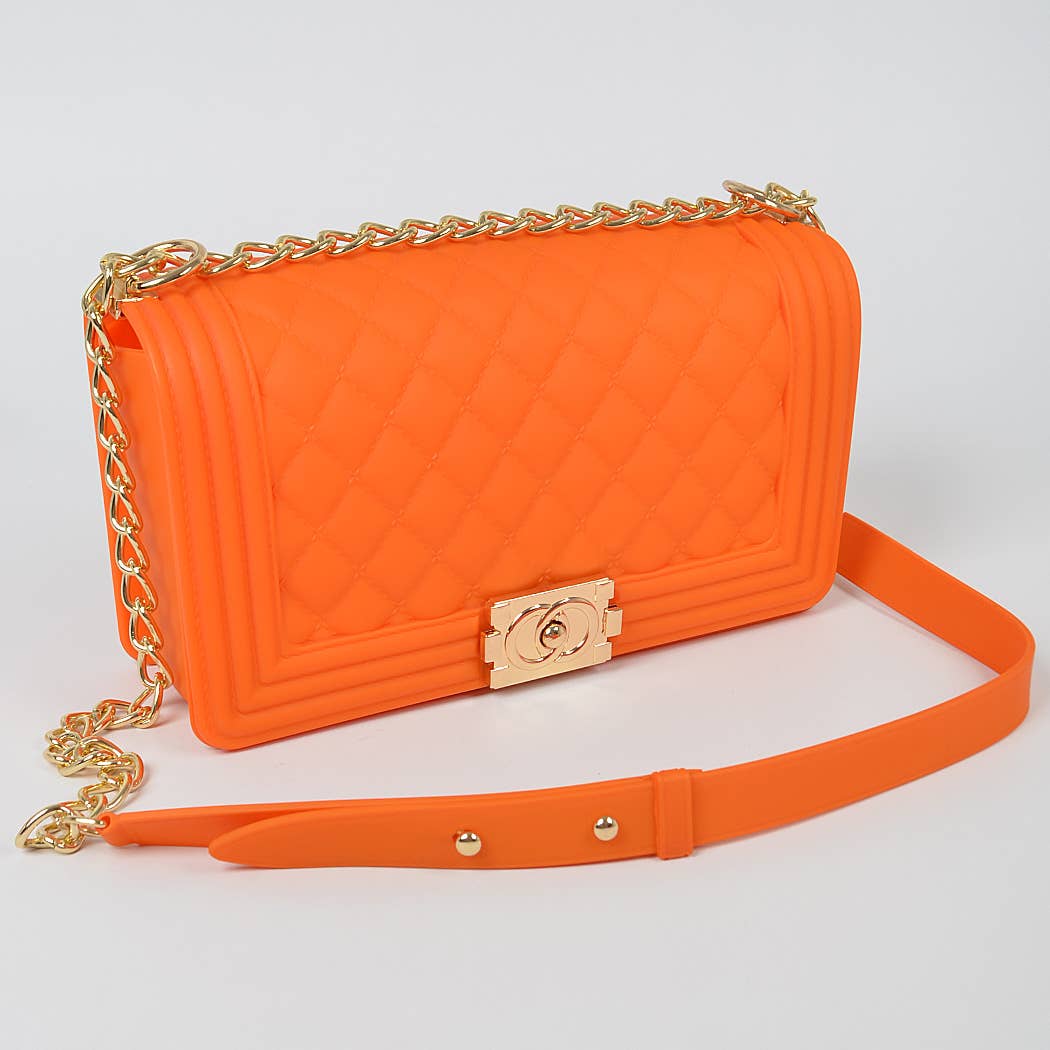 Jelly Embossed Clutch
