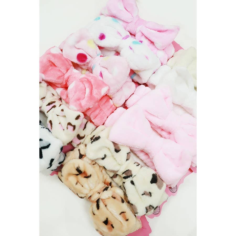 Mix Design Beauty Spa Bow Headband