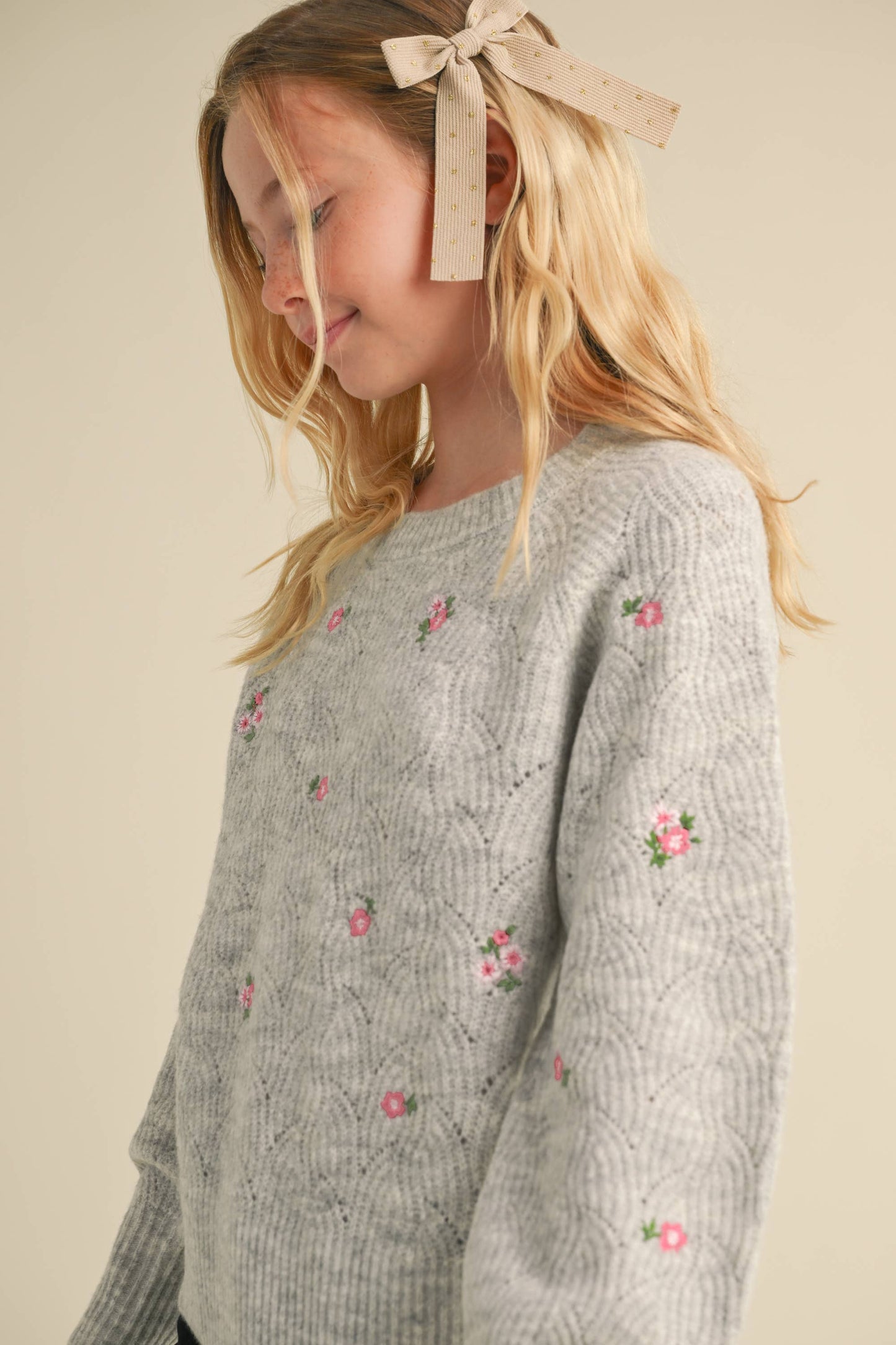 CREWNECK RAGLAN SWEATER