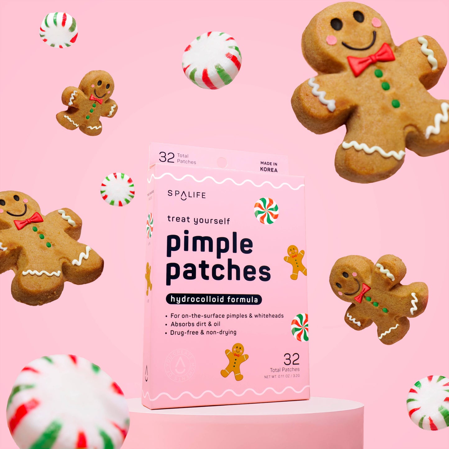 Gingerbread & Candies Pimple Patches 72 ct