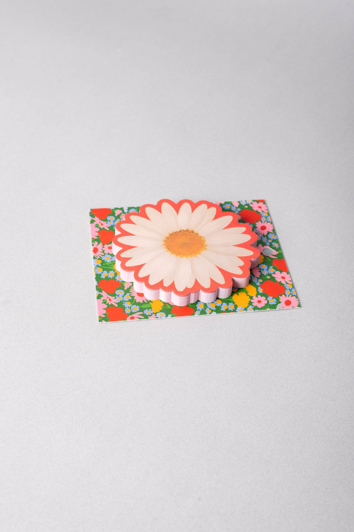 Novelty Sticky Notepad, Flower