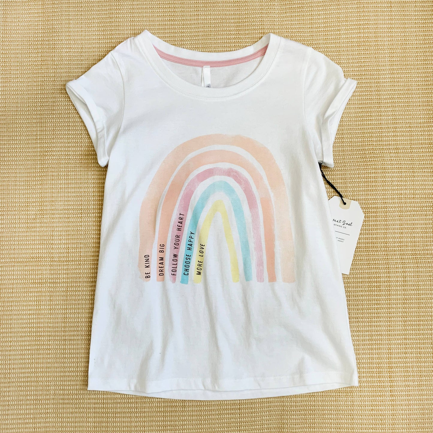 Be Kind Rainbow Tee