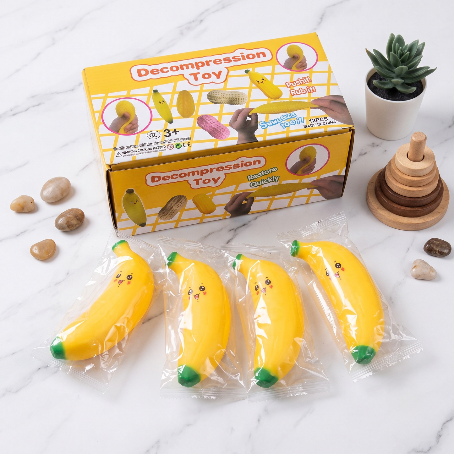 Banana Squishy Toy