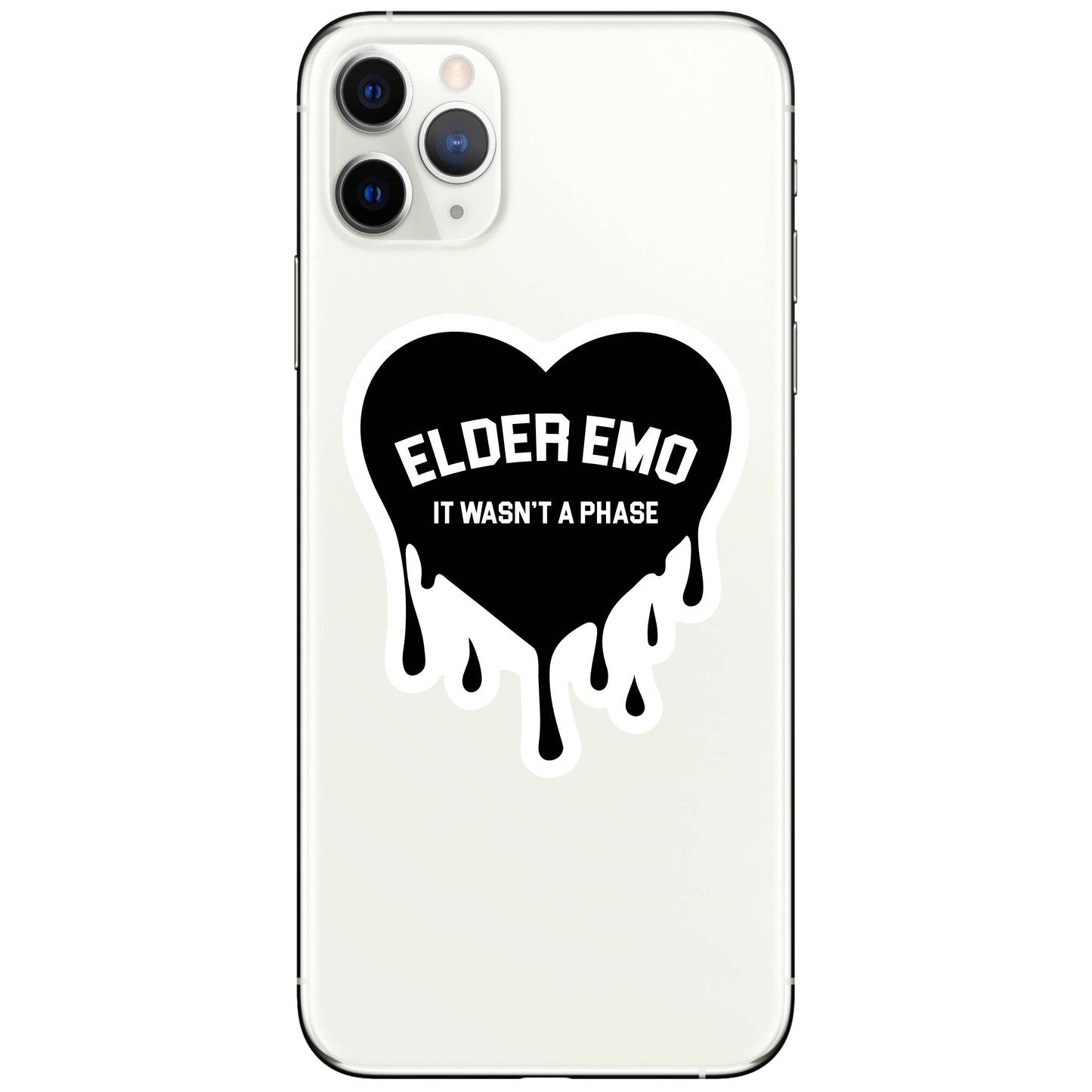 Elder Emo Gen X Millennial Music High Quality Vinyl Sticker