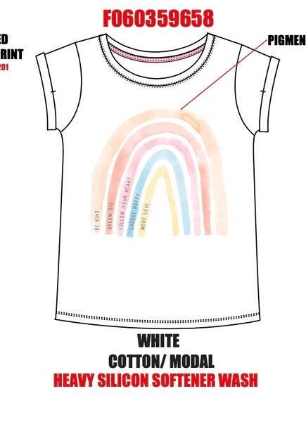 Be Kind Rainbow Tee