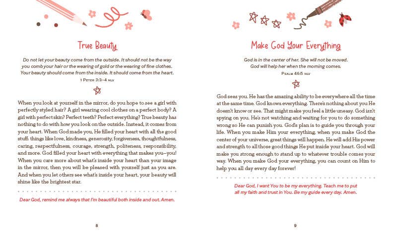 For Girls Only: Hope-Filled Devotions and Prayers
