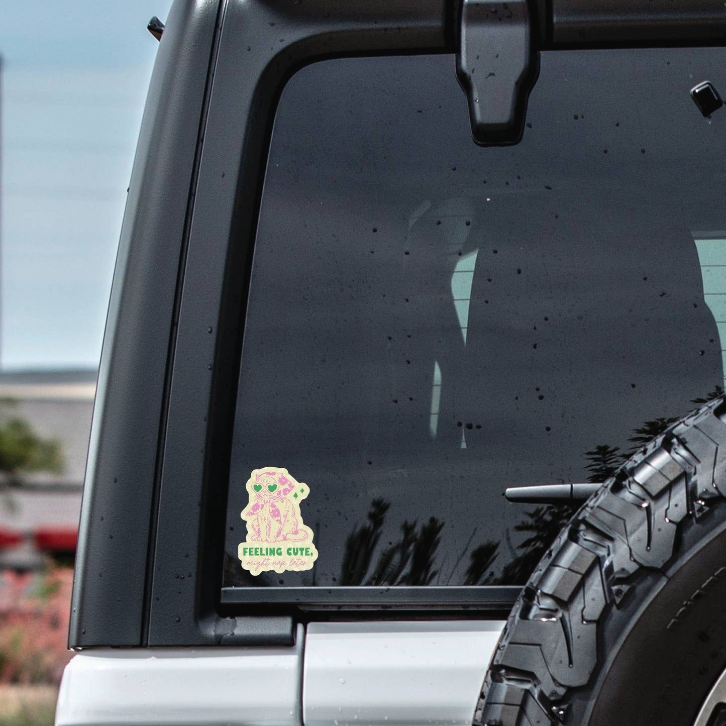Sarcastic Kitty Cat Feline Cute High Quality Vinyl Sticker