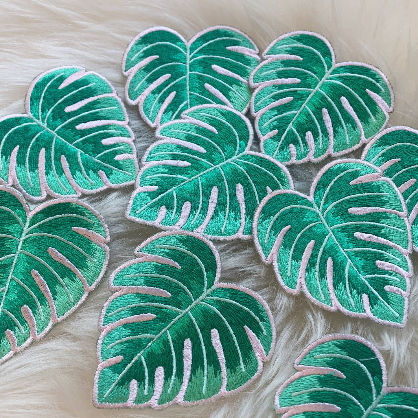 Waves Collection - Monstera Leaf Patch