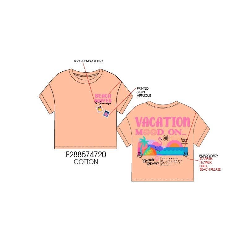 Beach waves & sunrays shirt