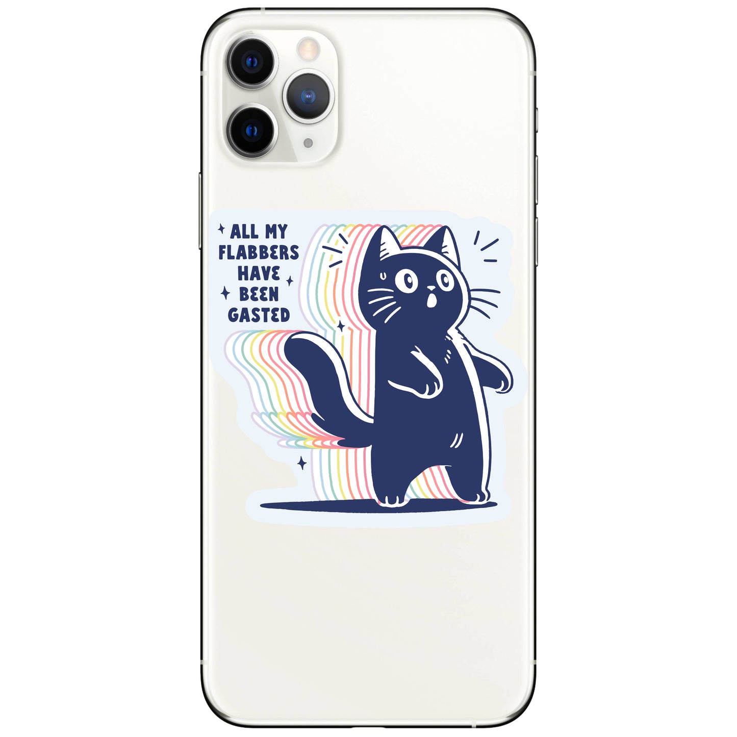 Funny Cute Kitty Cat Sarcastic High Quality Vinyl Sticker