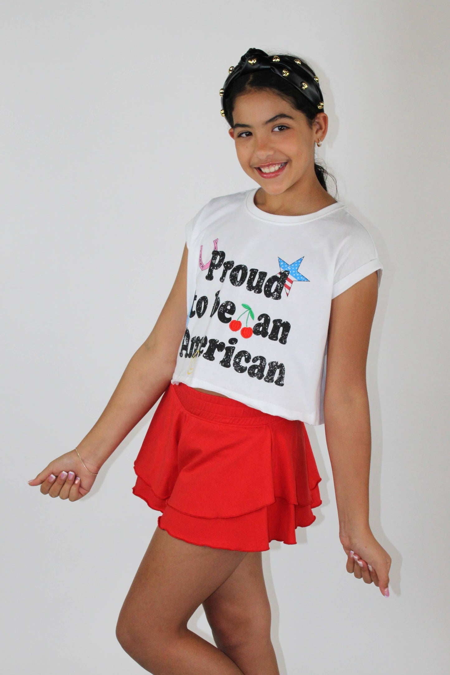 Proud to be American tank top