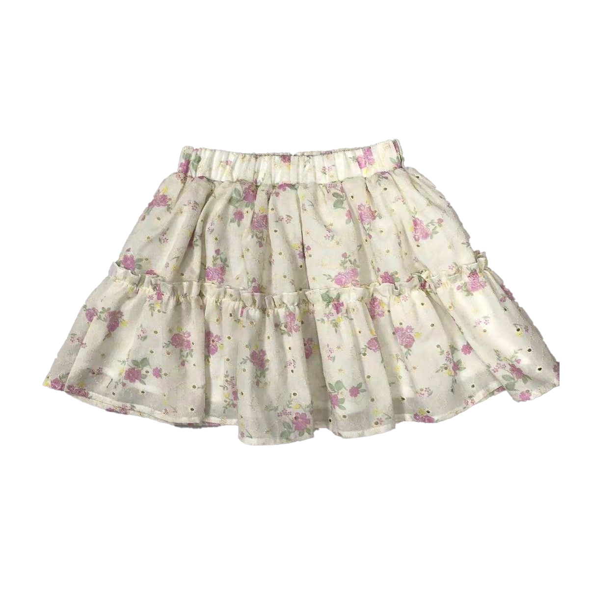 Flower Print Skirt