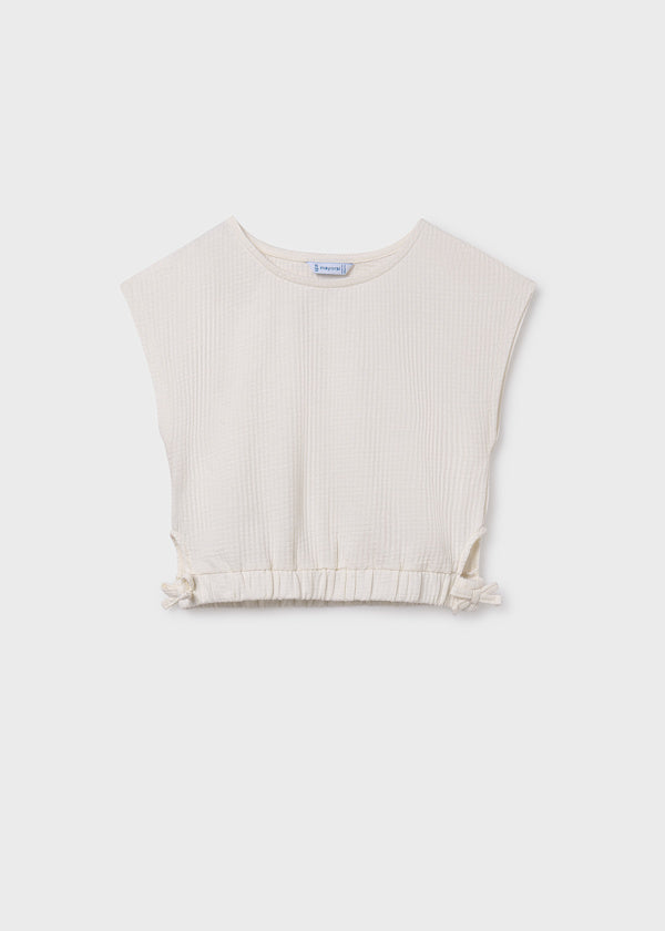Girls T-shirt with Side Slits