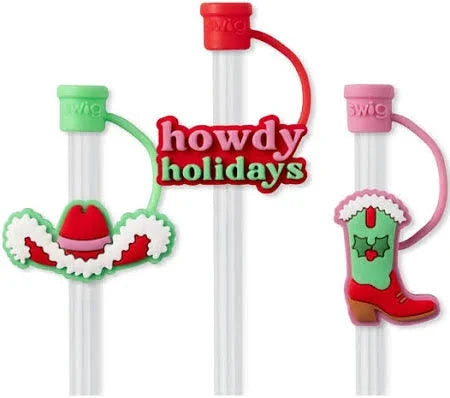Holiday Straw Toppers