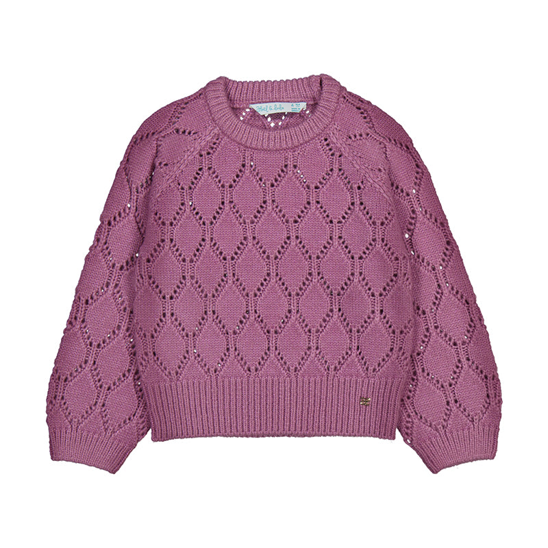 Open Knit Sweater