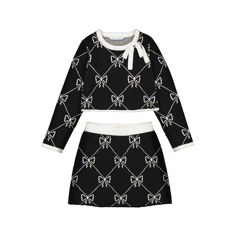 Tricot skirt set