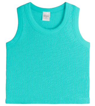 Smocking Sleeveless Tank