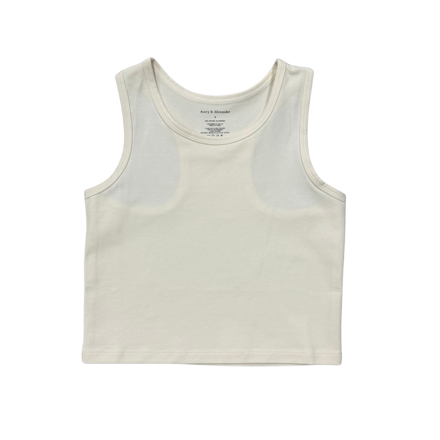crop racerback tank