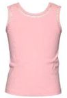 RIBBED TANK TOP W/ EMBROIDERED TRIM
