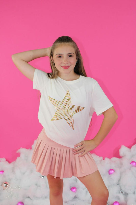 Rhinestone Star Tee