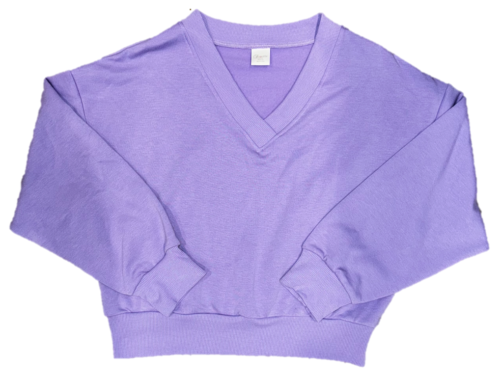 V-Neck Cloud Sweatshirt