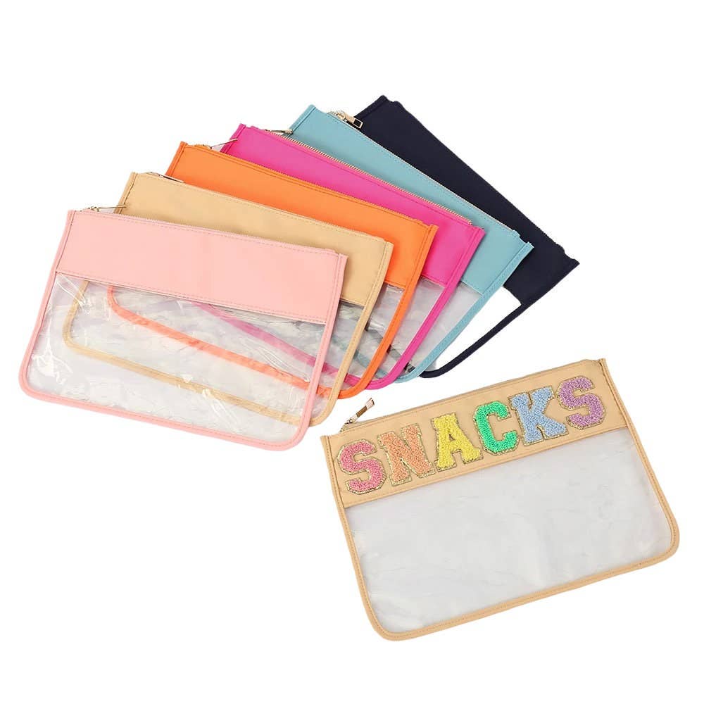 Clear Nylon Cosmetic Bag