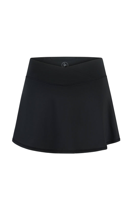 Crossover Waistband Active Tennis Skort