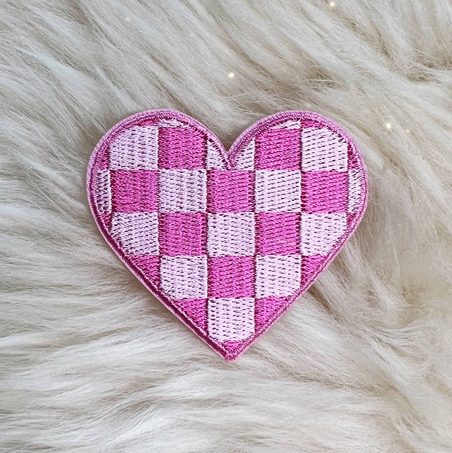 Checker Heart Patch