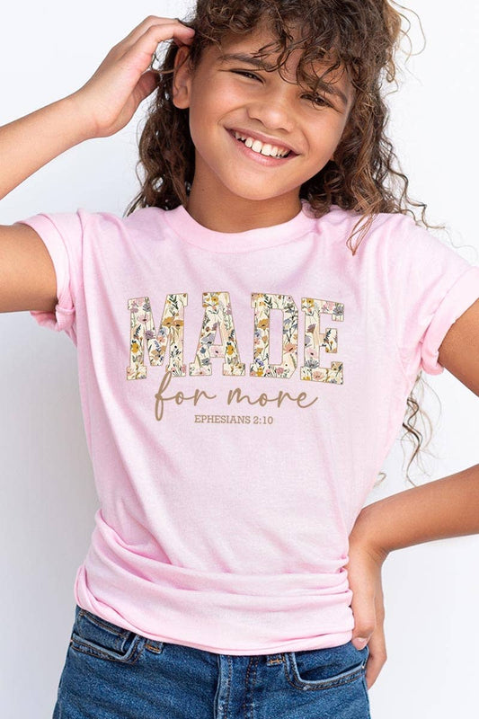 Made for More Faith Kids Graphic Tee