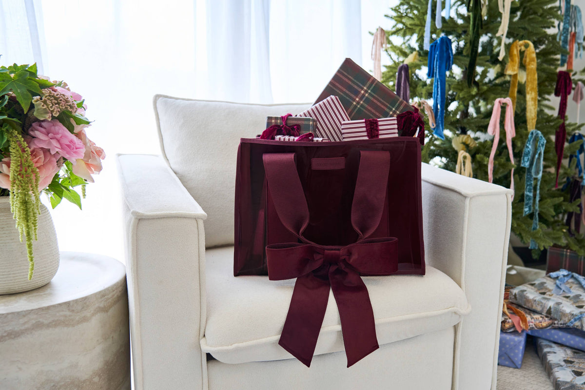 Limited Edition Holiday Velvet Tote Bag