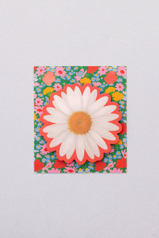 Novelty Sticky Notepad, Flower
