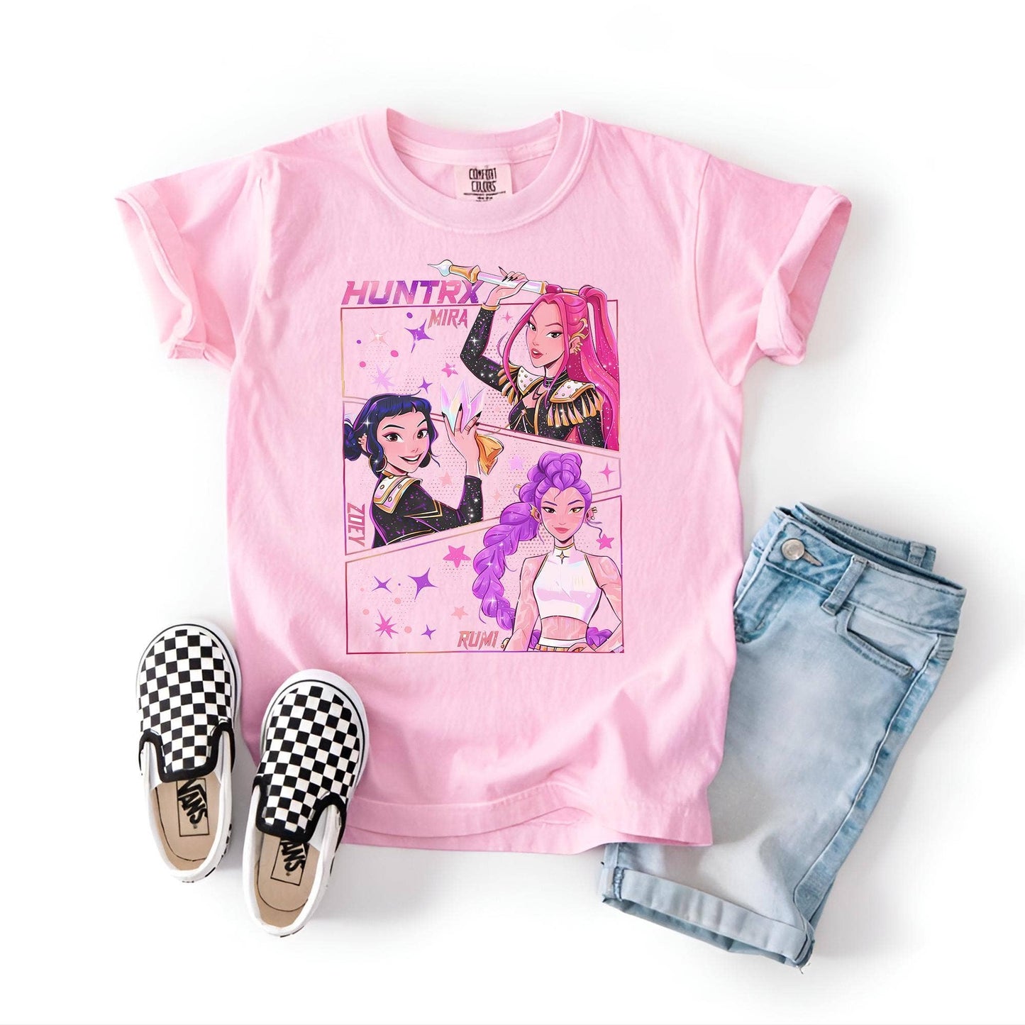 Huntrix Kid T-Shirt in Blossom