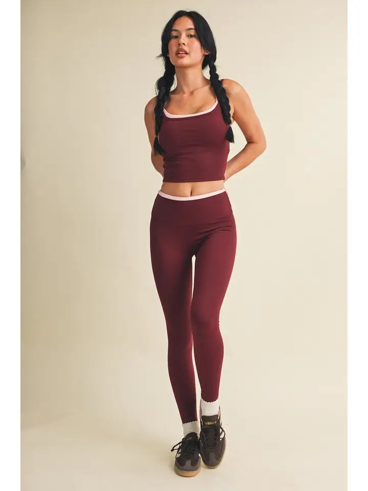 Double layered tank top