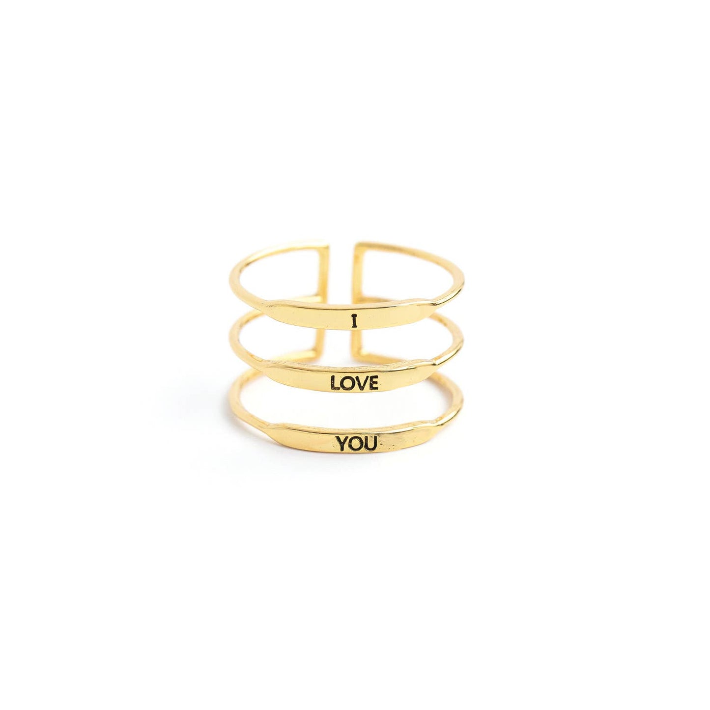 I Love You Adjustable Ring