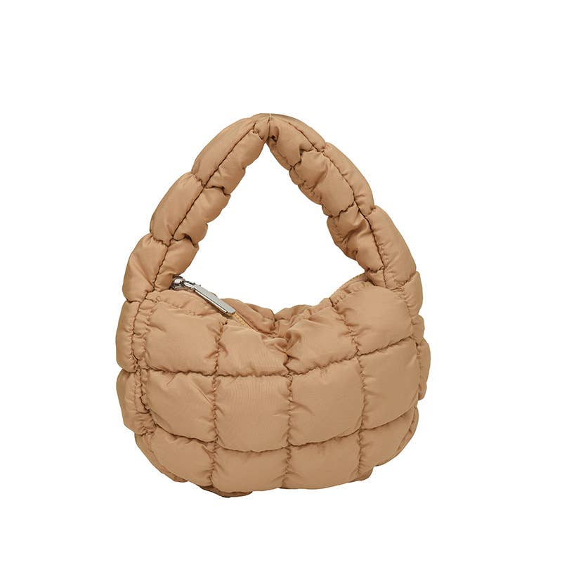 Sm Puff pleated bubble bag