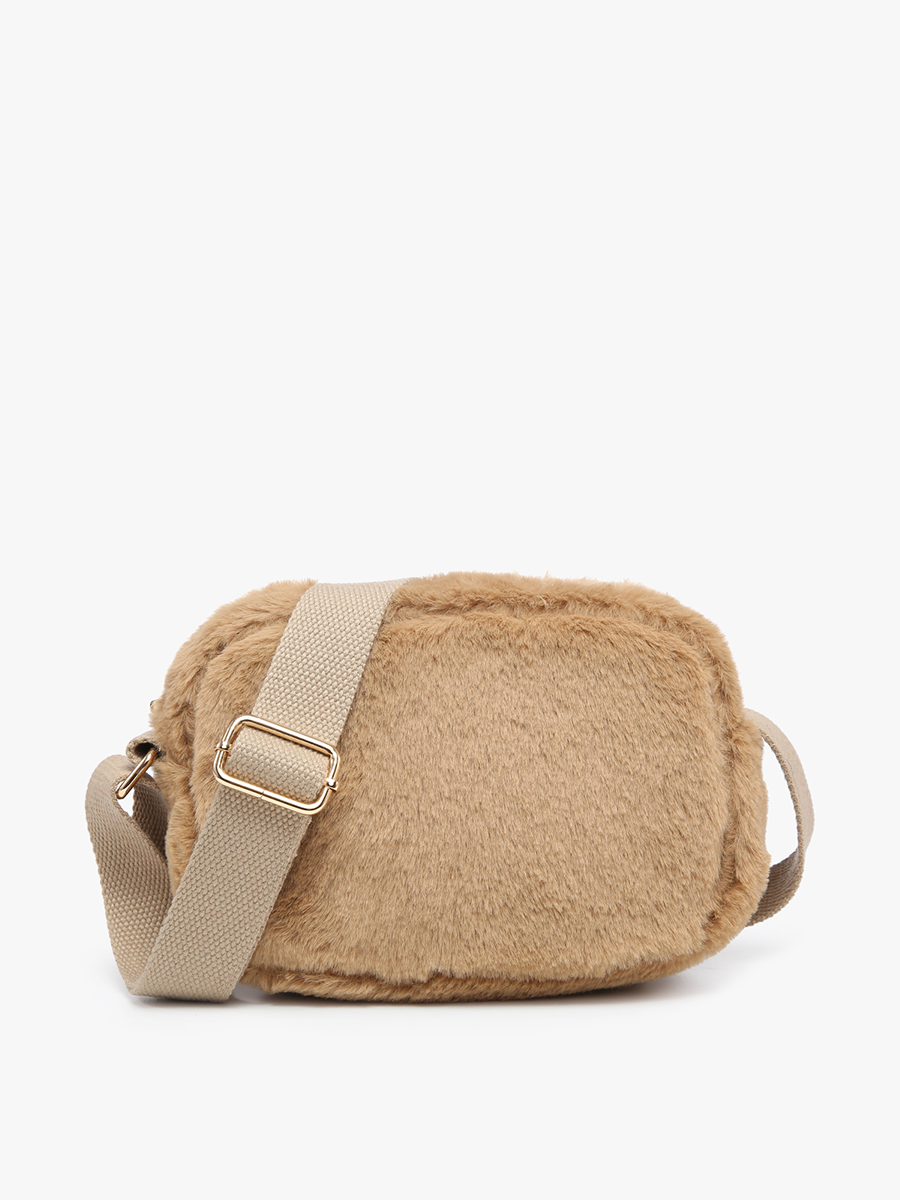Geneva Faux Fur Belt Bag